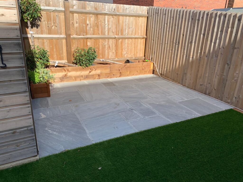 After Garden Landscaping Solihull