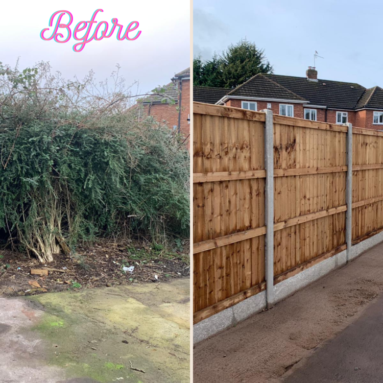 New Fencing in Shirley, Solihull