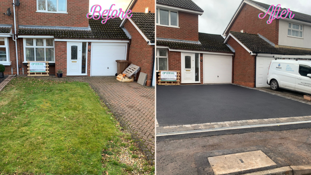 Increase the value of your property with a tarmac driveway 