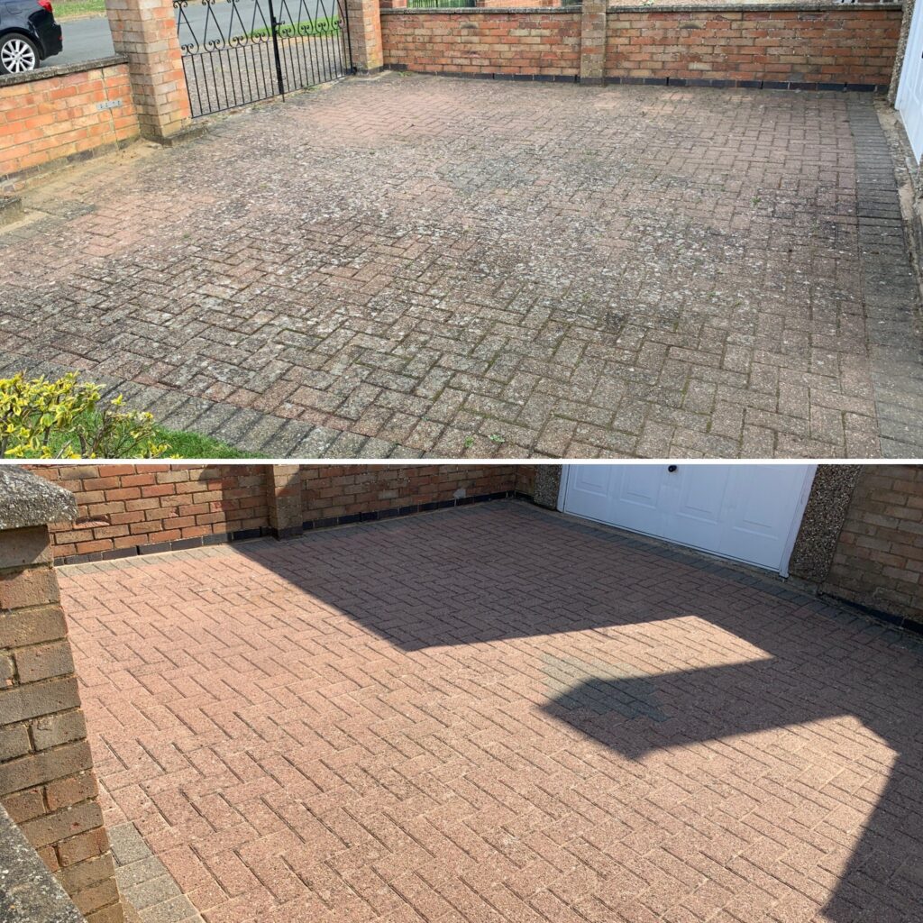 How to clean your block paving driveway 