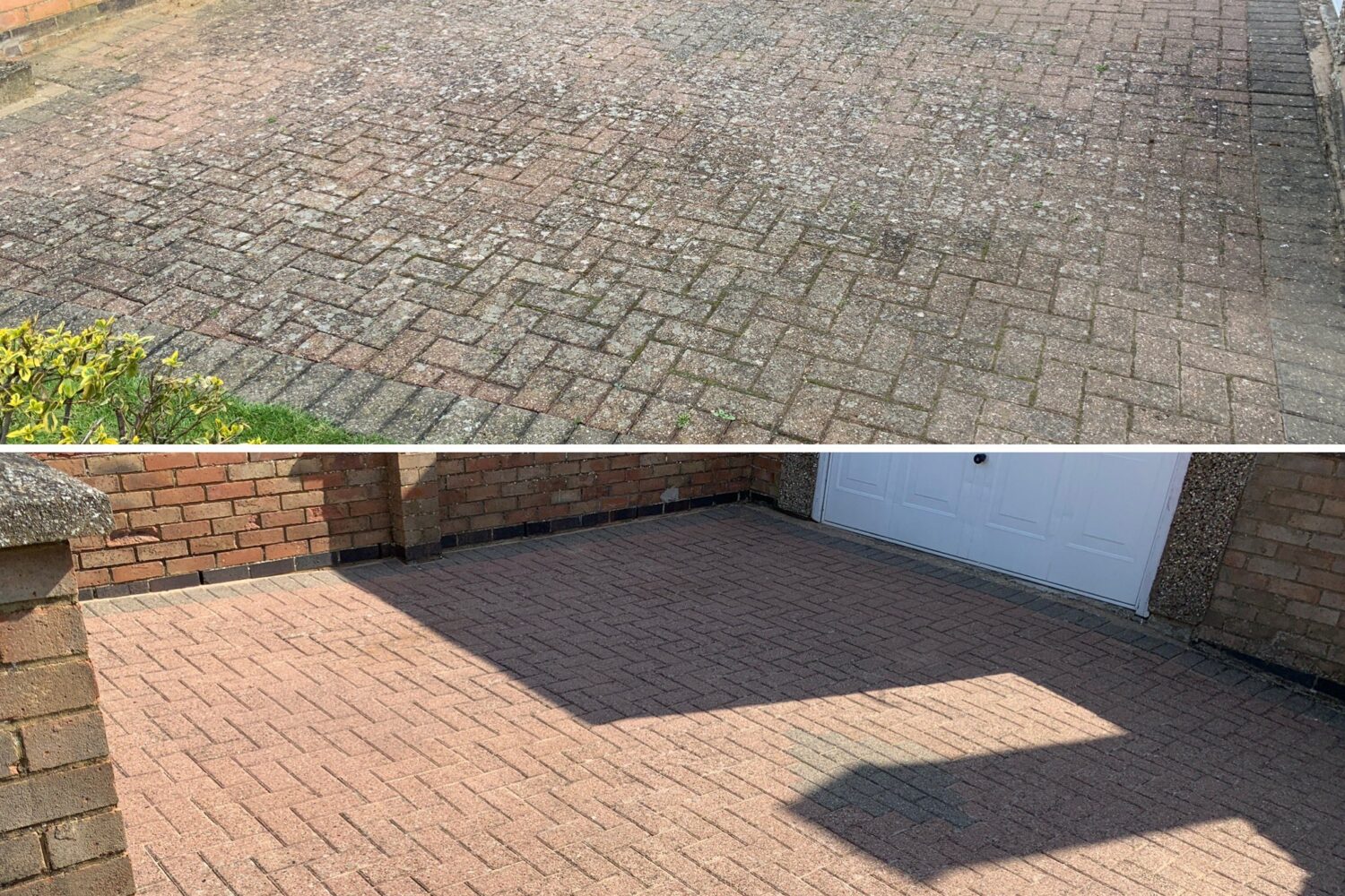clean your block paving driveway