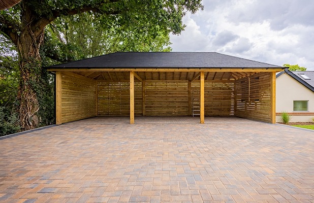 outdoor entertaining area, Love Lane