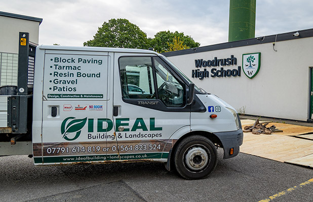 school-tarmac paving project